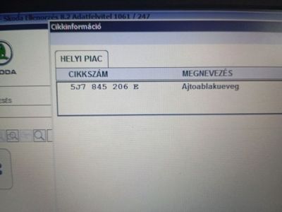 Jobb hátsó Ablak - Ablak