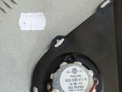 Bal A Oszlop Hangszóró Burkolat - 4. kép