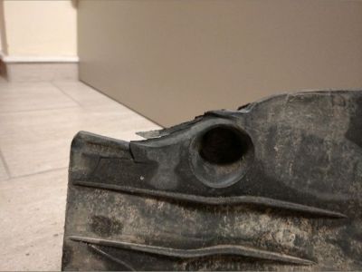 Bal hátsó Hátsó Dobbetét (Kerékjárati, Műanyag) - 4. kép