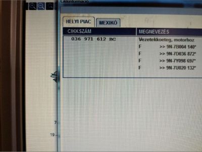 Motor Kábelköteg - Kapcsoló, kábel