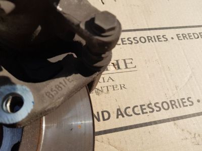 Bal hátsó Féknyereg Munkahengerrel - 4. kép