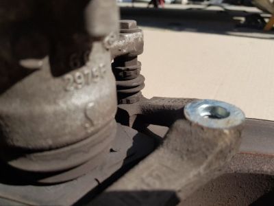 Bal hátsó Féknyereg Munkahengerrel - 5. kép