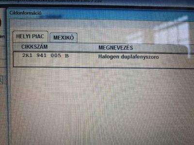 Bal Fényszóró - 9. kép