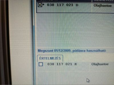 Olajszűrő Ház - 4. kép