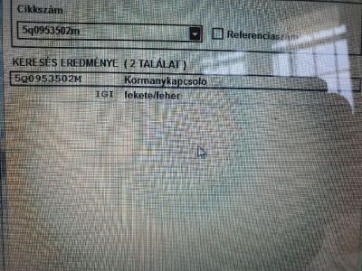 Komplett Kormánykapcsoló (Bajuszkapcsoló) - 12. kép