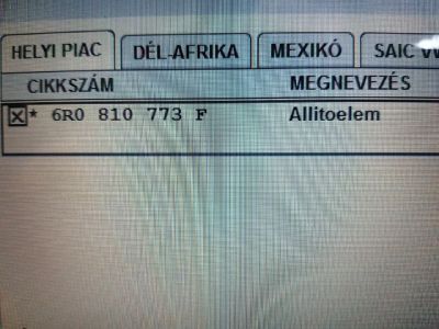 Központizár Motor Tankajtó - 5. kép