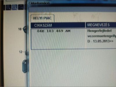 Vezérműtengely Házzal - Motor, motorikus alkatrész