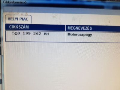 Motor Tartó Bak Jobb - 6. kép