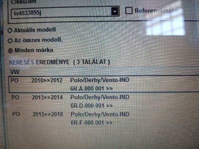 Bal hátsó Ajtó (Részeivel) - 10. kép