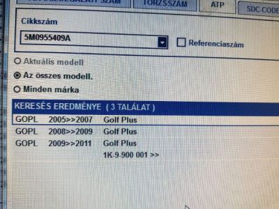 Bal első Ablaktörlő Kar - 8. kép