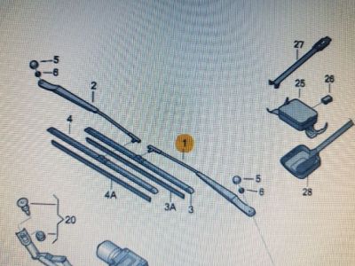 Bal első Ablaktörlő Kar - 9. kép