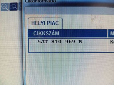 Bal hátsó Hátsó Dobbetét (Kerékjárati, Műanyag) - 6. kép