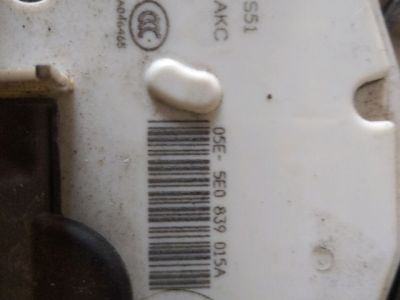 Bal hátsó Ajtózár - Zárszerkezet