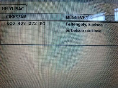 Jobb Féltengely - 6. kép