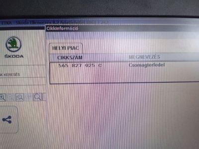 Csomagtérajtó (Üres lemez) - 4. kép