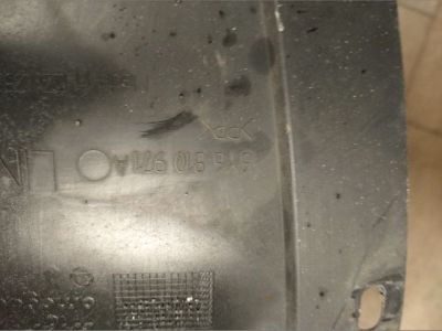 Bal hátsó Hátsó Dobbetét (Kerékjárati, Műanyag) - Karosszéria egyéb