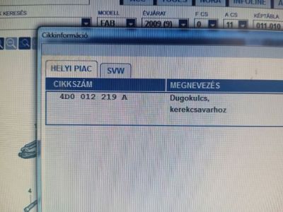 Pótkerék Szerszámtartó - 7. kép