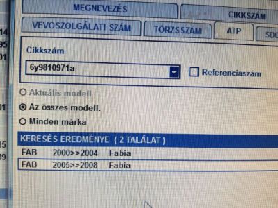 Bal hátsó Dobbetét (Kerékjárati, Műanyag) - 8. kép