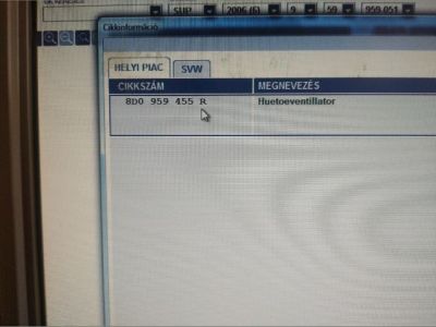 Klímahűtő Ventilátor - Klíma