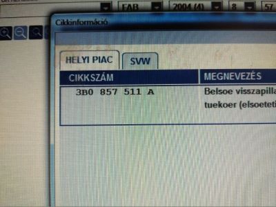 Belső Visszapillantó Tükör - Visszapillantó Tükör