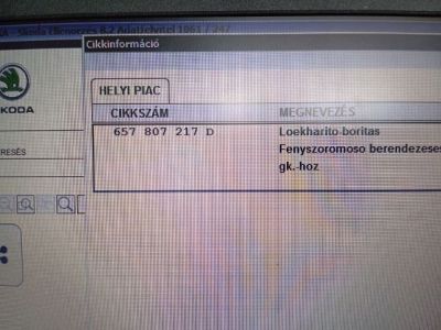 Első Lökhárító (Üresen) - Lökhárító