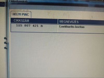 Hátsó Lökhárító (Üresen) - Lökhárító