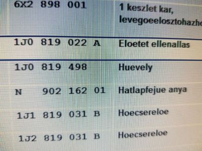 Előtét Ellenállás Fűtőmotor - 5. kép