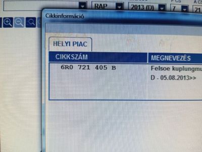 Kuplung Főhenger - 5. kép