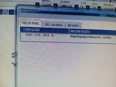 EGR / AGR Szelep - 4. kép