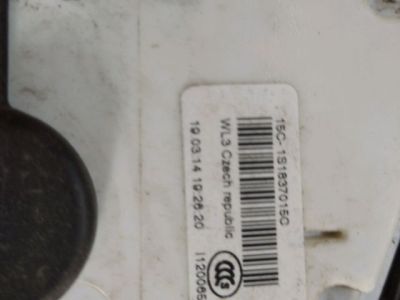 Bal első Ajtózár - Zárszerkezet