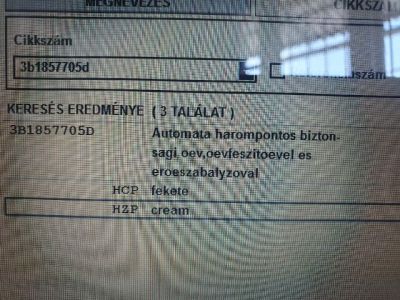 Első Biztonsági Öv Pár (Feszítővel) - 7. kép