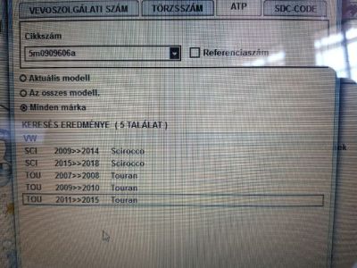 Jobb hátsó Oldal Ütközés Érzékelő - 6. kép