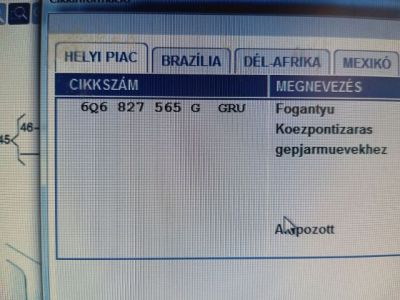 Csomagtérajtó Kilincs - 3. kép