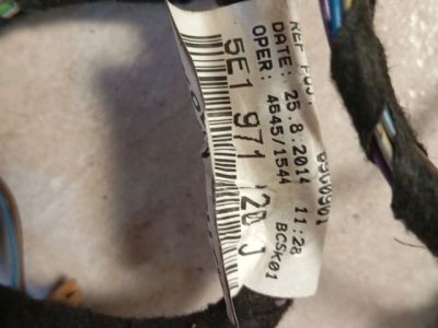 Bal első Ajtó Kábelköteg - Kapcsoló, kábel