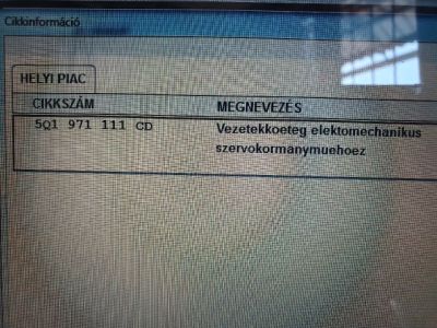 Kormánymű (Elektromos) - 12. kép