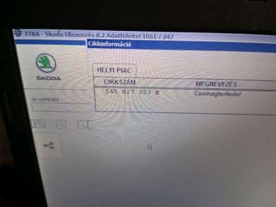 Csomagtérajtó (Üres lemez) - 8. kép