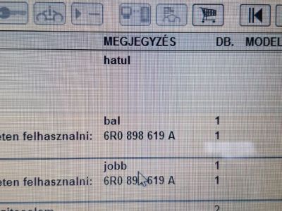 Jobb hátsó Ajtó (Üres lemez) - 11. kép