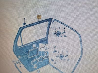 Jobb hátsó Ajtó (Üres lemez) - 10. kép