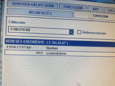 Jobb Visszapillantó Tükör Kárpit - 6. kép