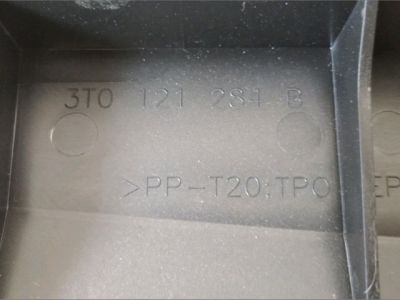 Jobb Hűtő Légterelő - Karosszéria egyéb