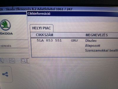 Első Lökhárító Alsó (Műanyag) - 4. kép