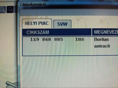 Bal hátsó Csomagtér Burkolat (Műanyag) - Burkolat