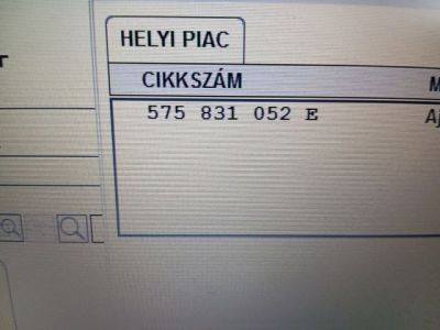 Jobb első Ajtó (Üres lemez) - 3. kép