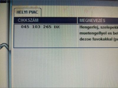 Hengerfej - Motor, motorikus alkatrész