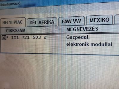 Gázpedál (Elektromos) - 8. kép