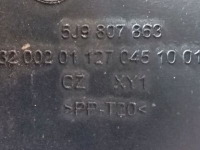 Hátsó középső Lökhárító Tartó (Műanyag) - Lökhárító tartó