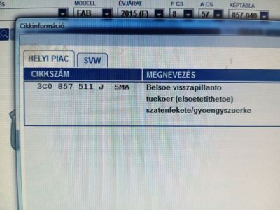Belső Visszapillantó Tükör - Visszapillantó Tükör