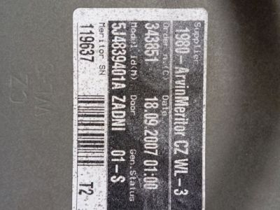 Bal hátsó Ablakemelő Szerkezet (Elektromos) - Ablakemelő