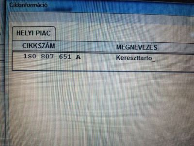 Első Lökhárító Merevítő (Fém) - 8. kép