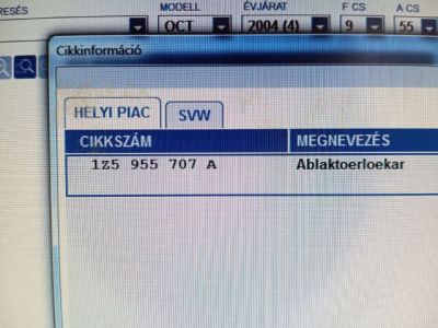 Hátsó Ablaktörlő Kar - 6. kép